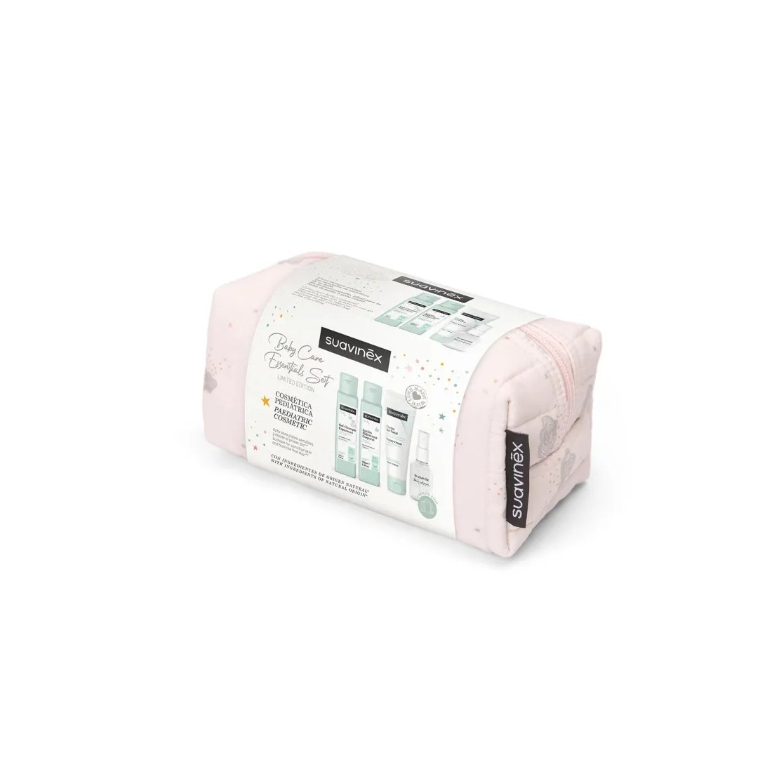 Suavinex Neceser Tela Viaje Bebés Color Coral