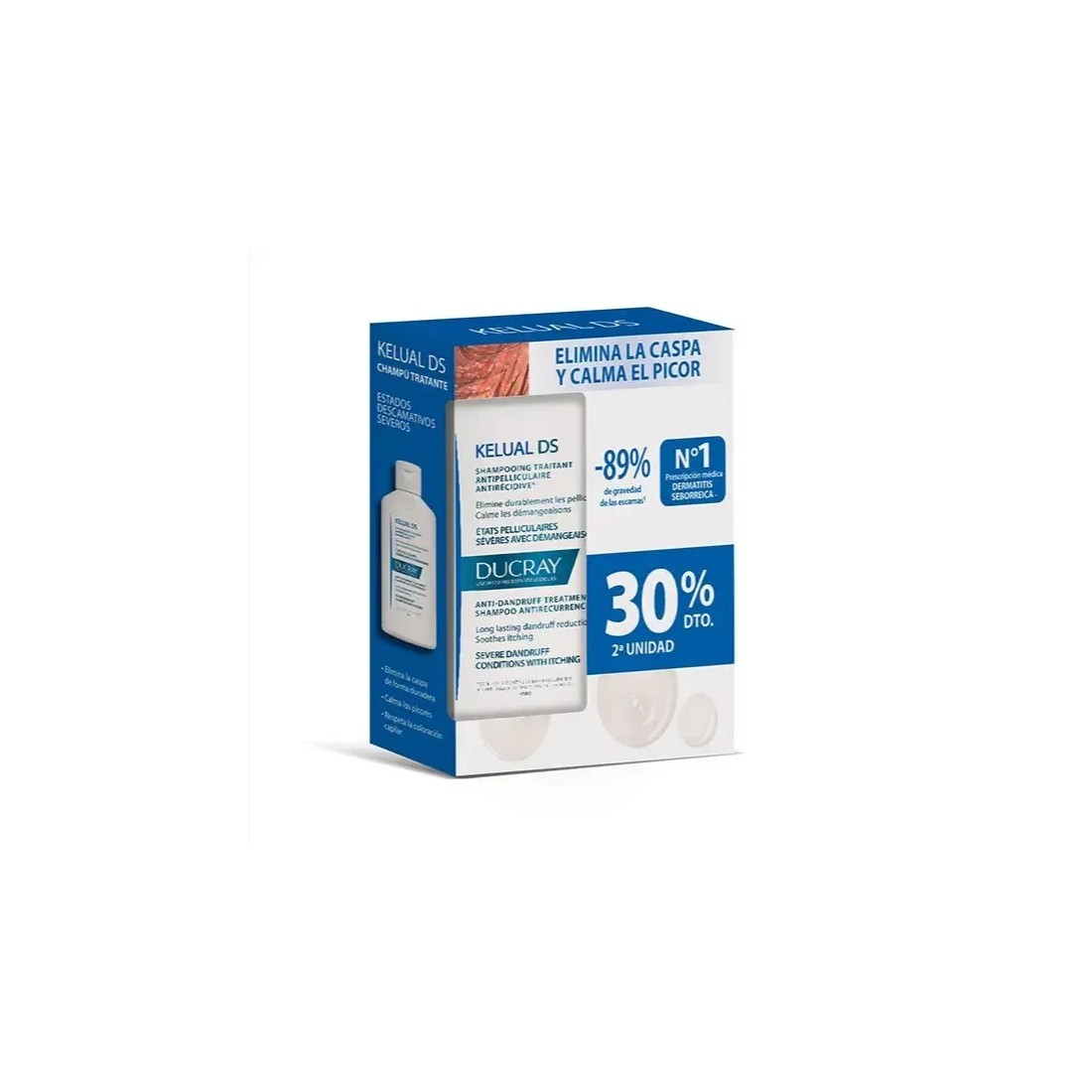 Ducray Kelual DS DUPLO Champú 2x100 ml