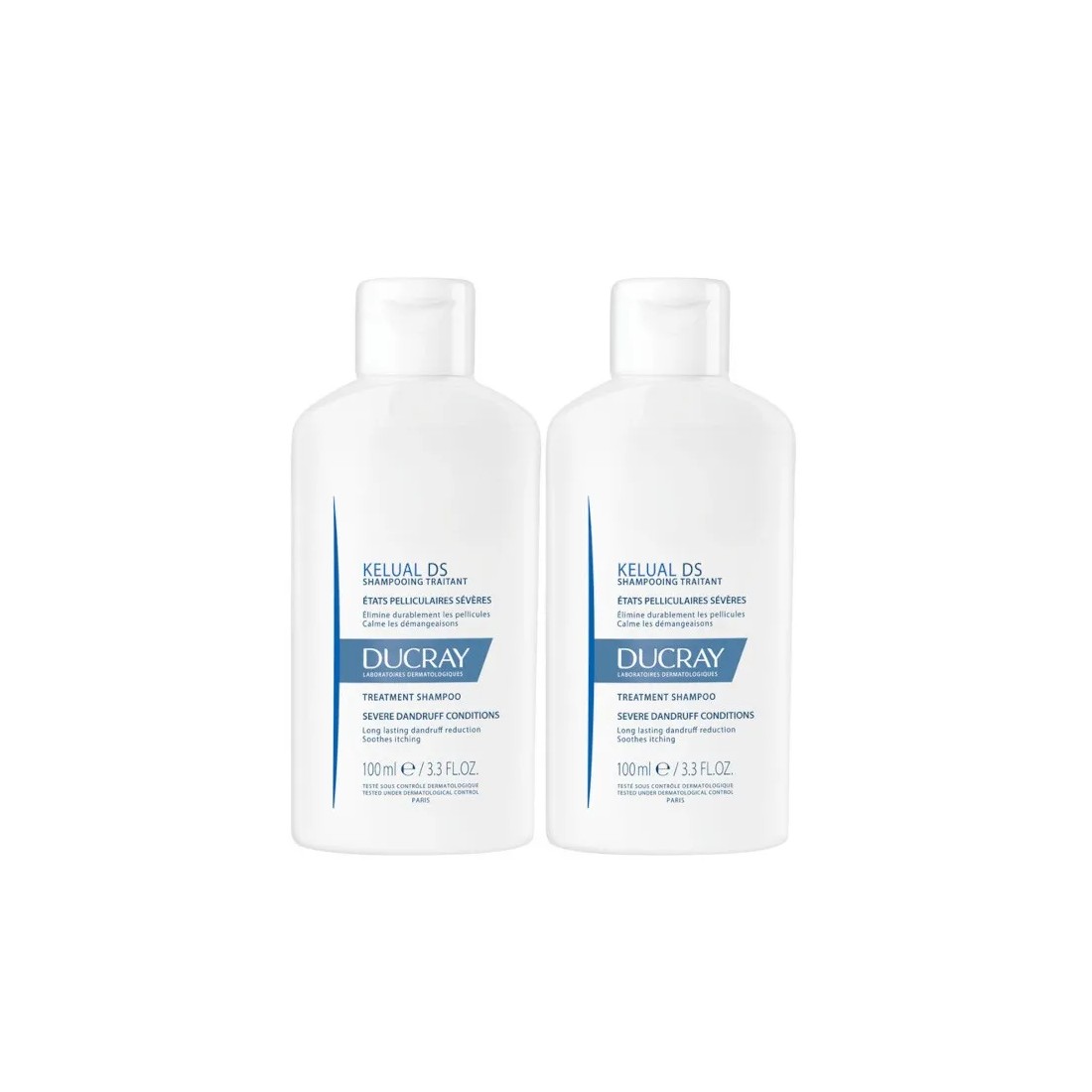 Ducray Kelual DS DUPLO Champú 2x100 ml bote