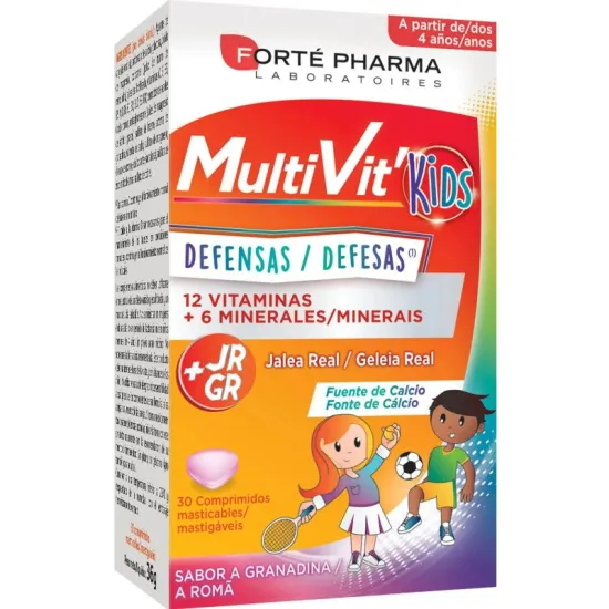 Forte Pharma Multivit Kids 30uds Masticables