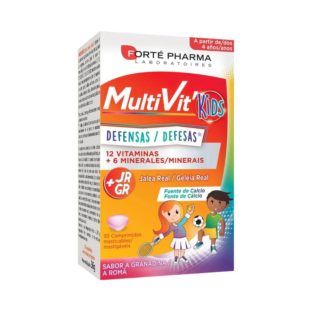 Forte Pharma Multivit Kids 30uds Masticables