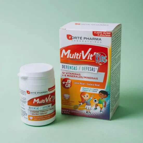 Forte Pharma Multivit Kids 30uds Masticables tamaño