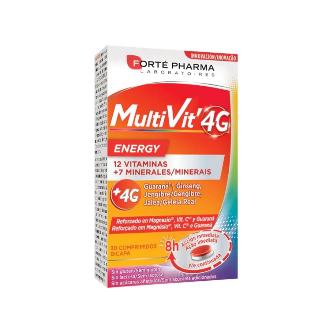 Forte Pharma Multivit 4G Energy 30 Comprimidos