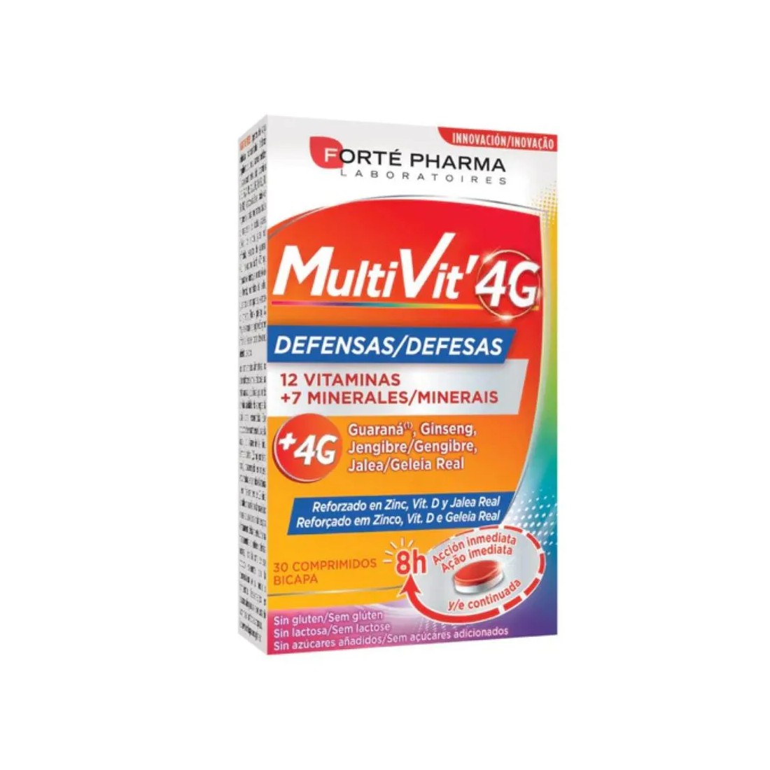 Forte Pharma Multivit 4G Defensas 30 Comprimidos