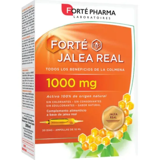 Forte Pharma Jalea Real 1000mg 20 Ampollas