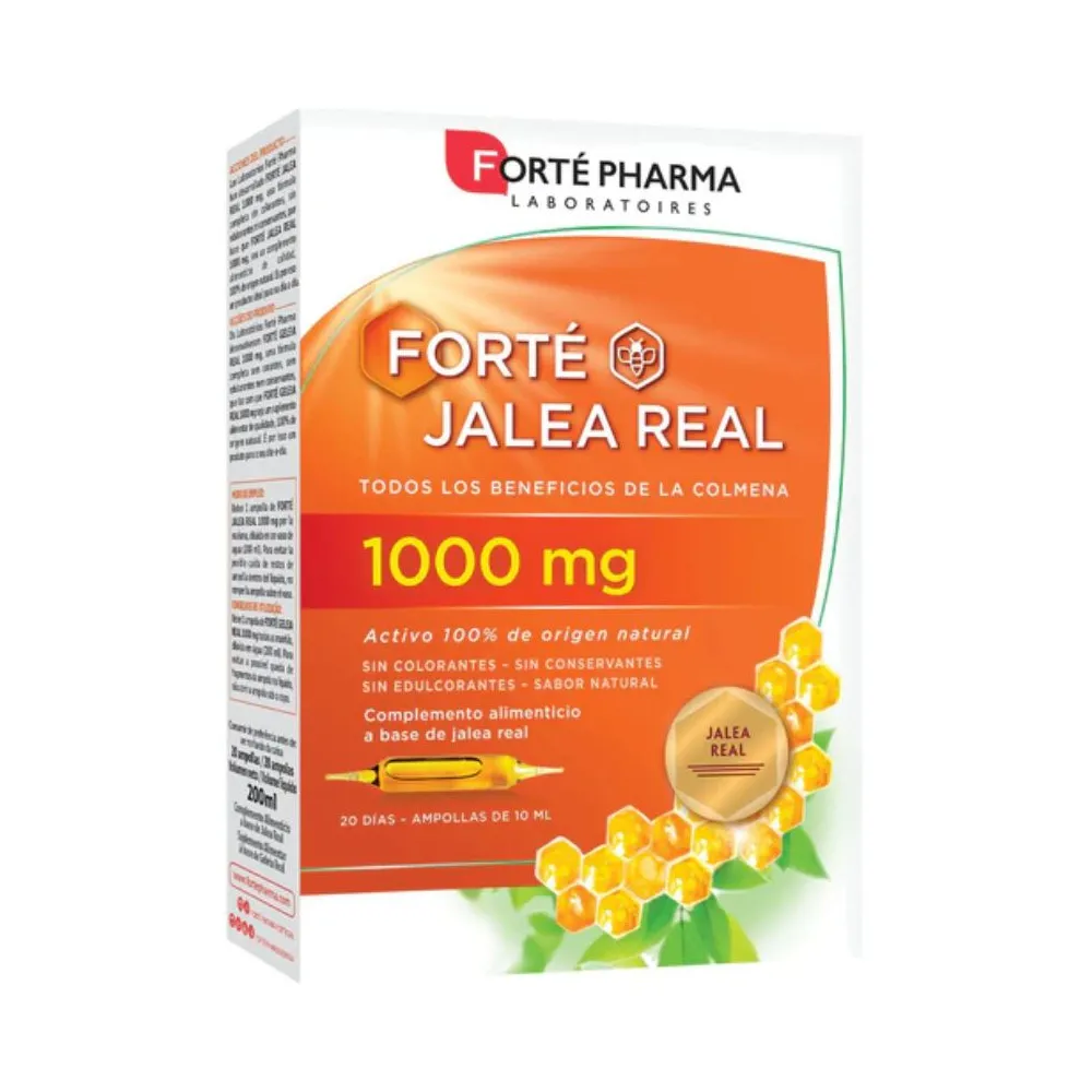 Forte Pharma Jalea Real 1000mg 20 Ampollas