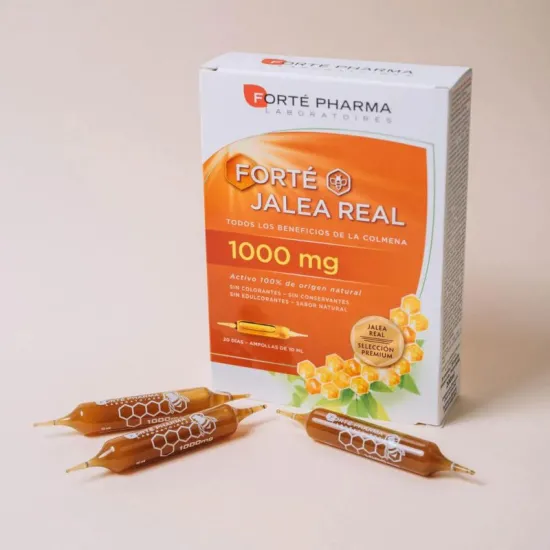 Forte Pharma Jalea Real 1000mg 20 Ampollas tamaño