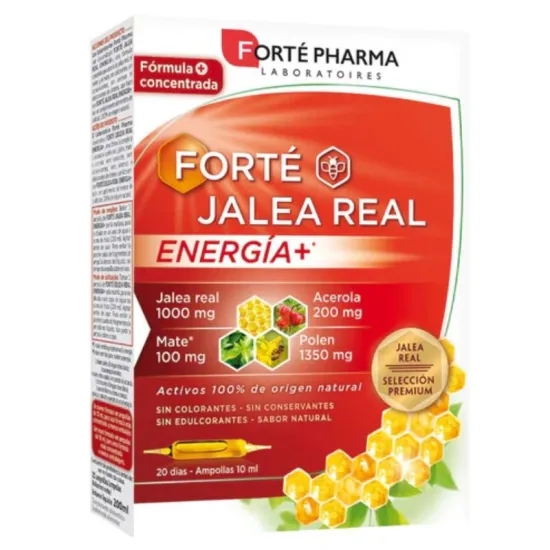 Forte Pharma Jalea Real Energia+ 20 Ampollas