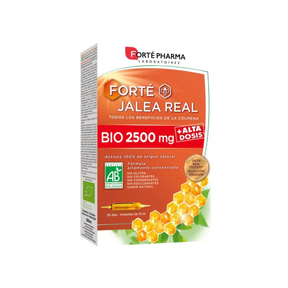 Forte Pharma Jalea Real Bio 2500mg 20 Ampollas