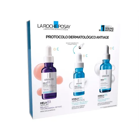 Cofre La Roche Posay Serum Mela B3 Pack Regalo reverso