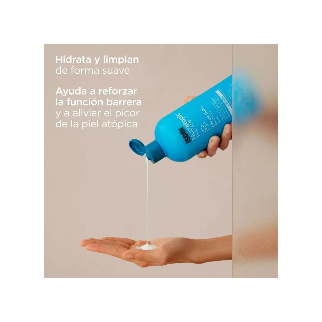 ISDIN Nutratopic Pro-Amp Gel Baño Emoliente 400 ml caracteristicas