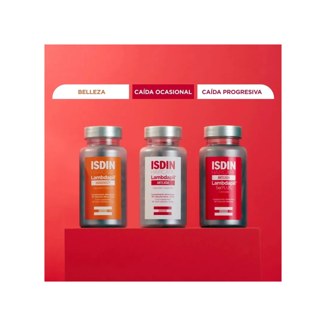 MasParafarmacia: Comprar Isdin PACK Lambdapil Hairdensity Cápsulas 180 Capsulas