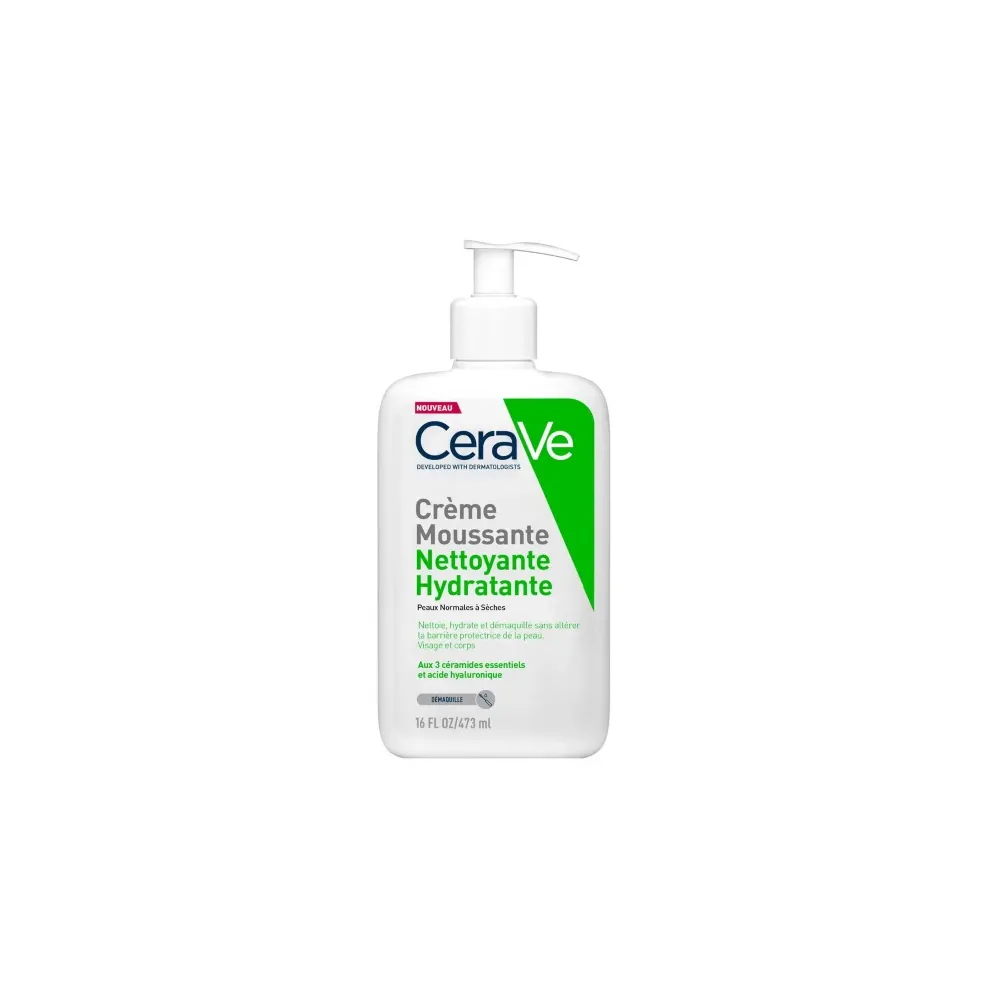 Cerave Limpiadora Crema-Espuma Hidratante 473 ml