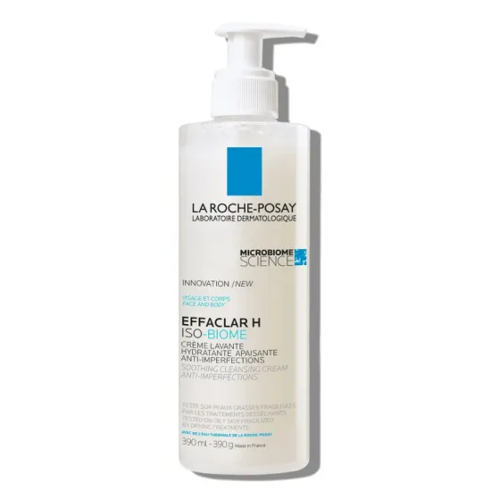 La Roche Posay Effaclar H Iso-Biome Crema Limpiadora 390 Ml