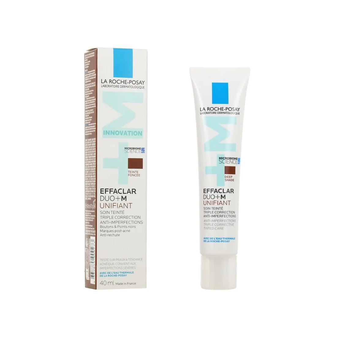 La Roche Posay Effaclar Duo+ M Unifiant Deep Shade Oscuro 40ml