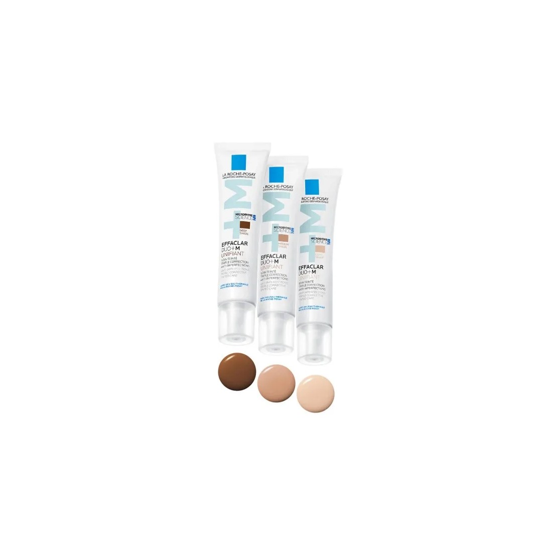 La Roche Posay Effaclar Duo+ M Unifiant Deep Shade Oscuro 40ml tonos