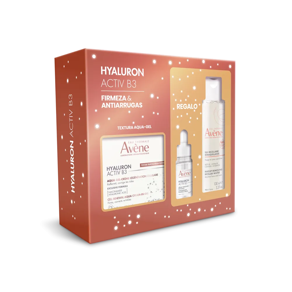 Avene PACK REGALO Hyaluron Activ B3 Aqua Gel-crema Regeneradora Celular 50 Ml + Sérum Concentrado + Agua Micelar Desmaquillante