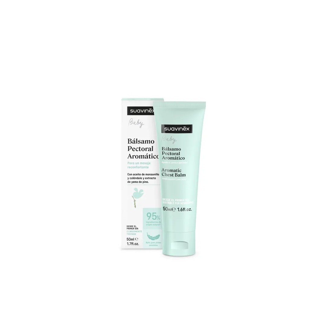 MasParafarmacia: Suavinex Bálsamo Pectoral Aromático 50 Ml