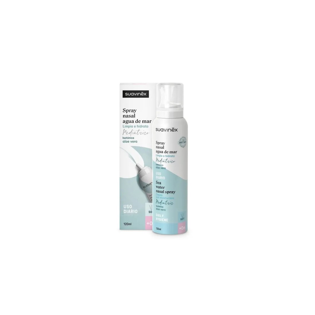 Suavinex Spray Nasal Agua de Mar Isotonic Pediátrico 120 Ml