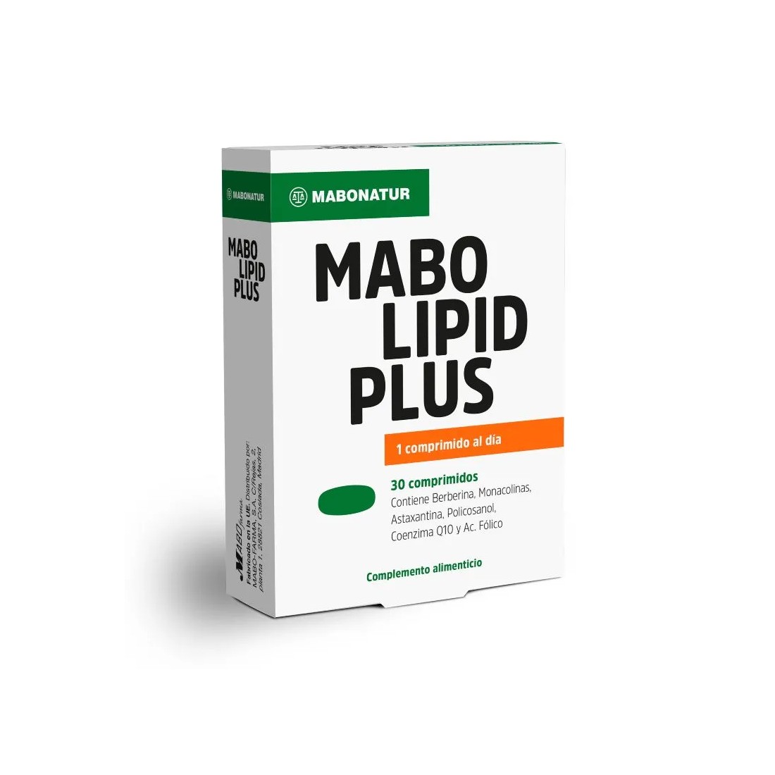 Mabo Lipid Plus 30 Comprimidos | Masparafarmacia