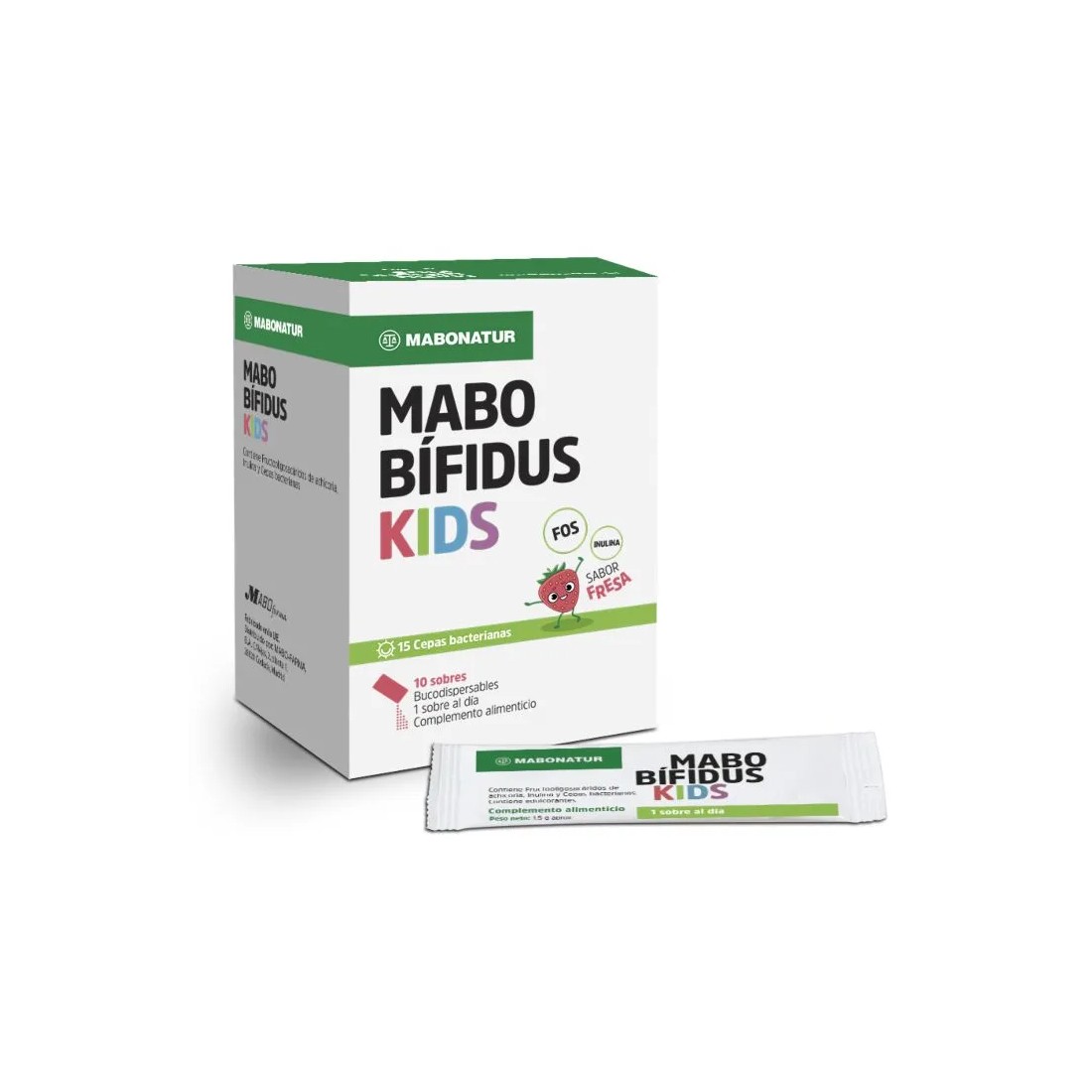 Mabo Bifidus Kids 10 Sobres Fresa