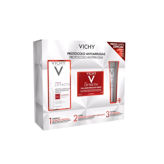 Vichy Cofre Pack Regalo Protocolo Antiarrugas Liftactiv