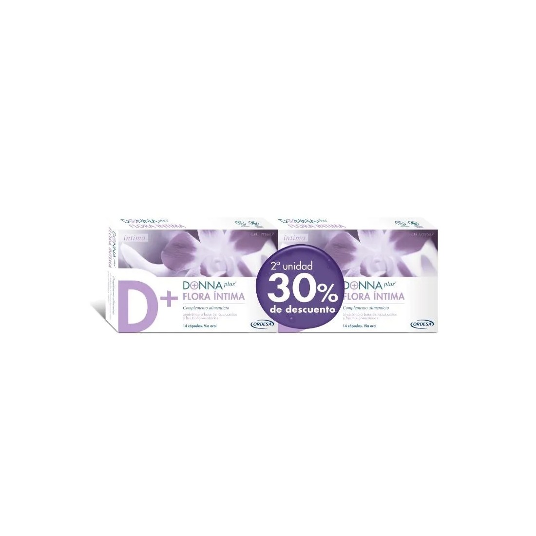 Donnaplus Flora intima 14 Capsulas