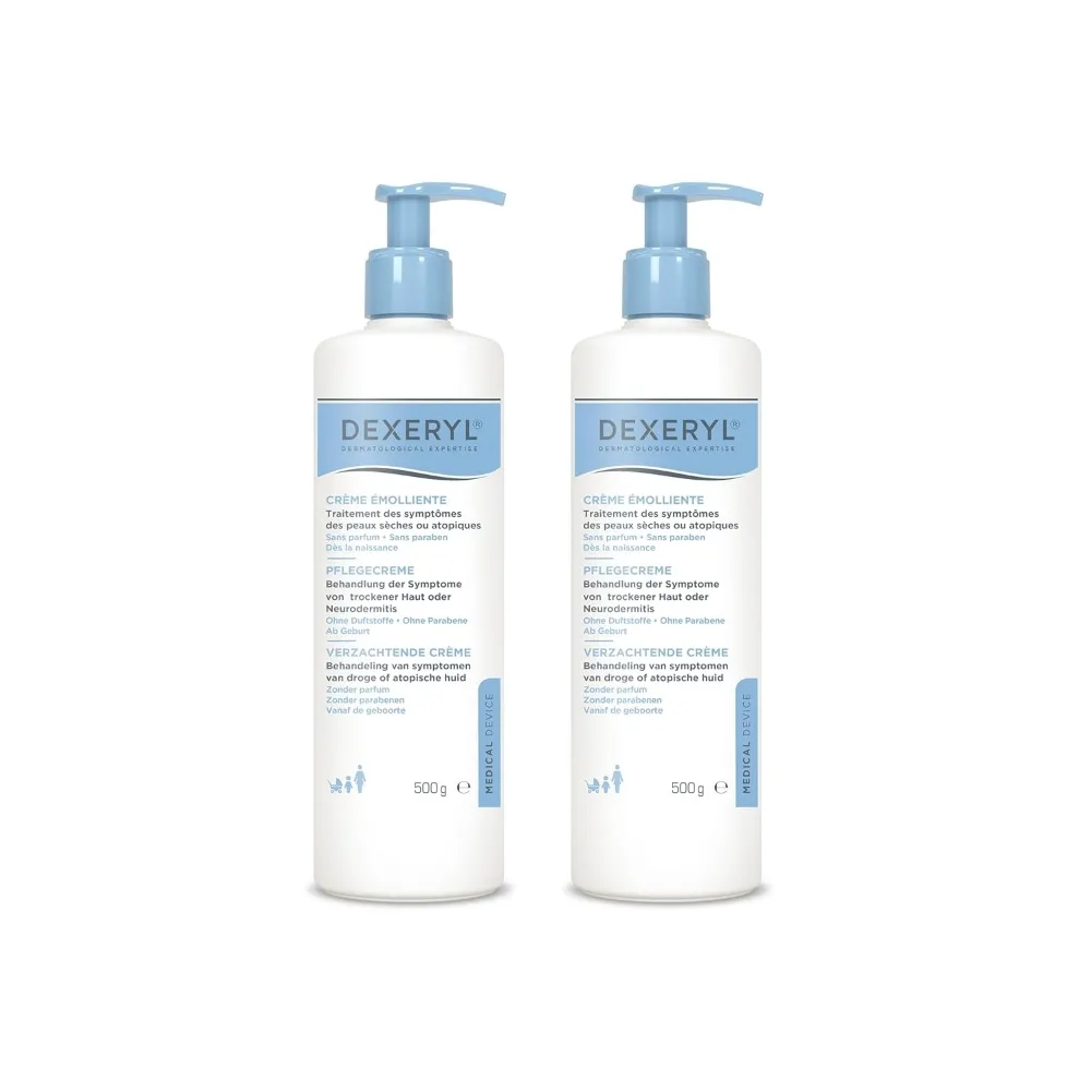 Dexeryl Crema Protección Cutánea Duplo 2x500 ml