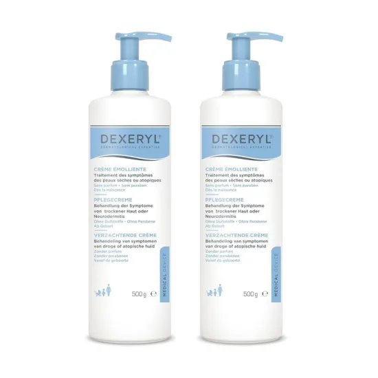 Dexeryl Crema Protección Cutánea Duplo 2x500 ml