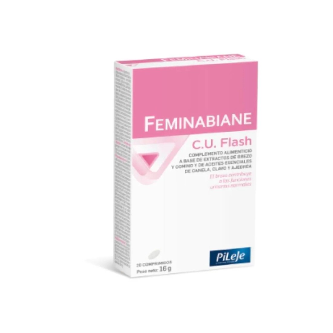Pileje Feminabiane CU Flash 20 Comprimidos | Masparafarmacia