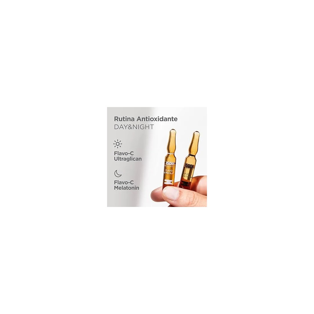 Isdin Isdinceutics Flavo-C Ultraglican + Flavo-C Melatonin 10+10 Unidades caractteristicas