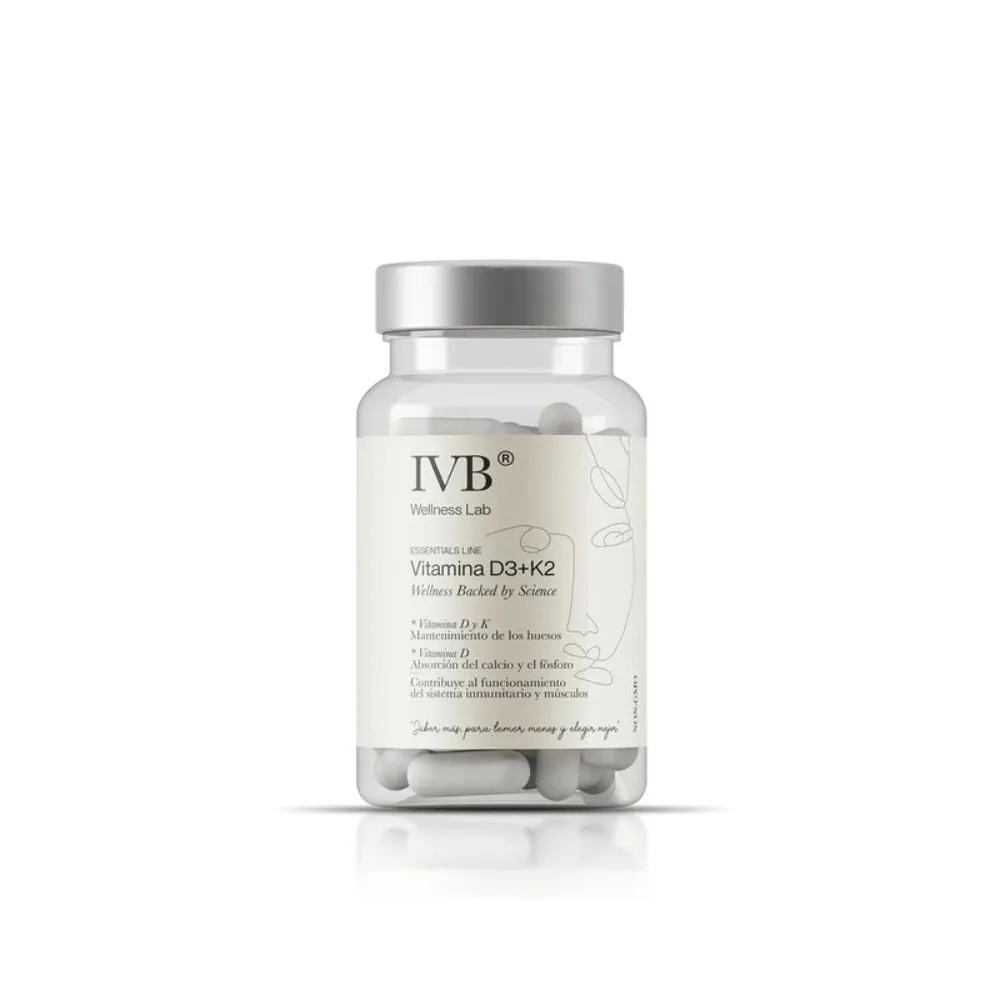 IVB Vitamina D3+K2 60 Cápsulas