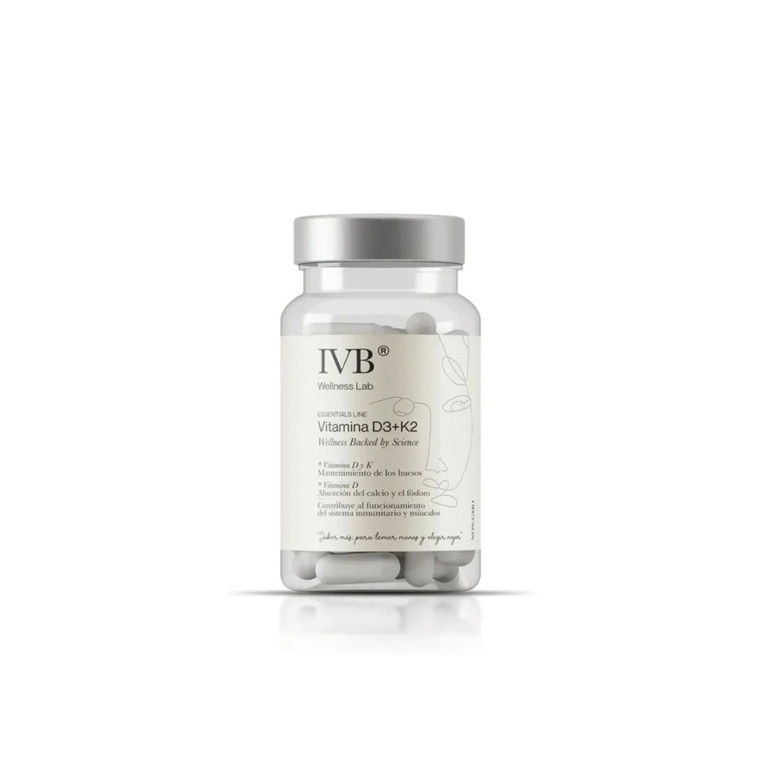 IVB Vitamina D3+K2 60 Cápsulas