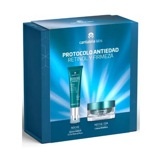 Pack Antiedad Endocare Tensage Crema Nutritiva 50 Ml + Endocare Renewal Retinol Sérum 0.2% 30 Ml