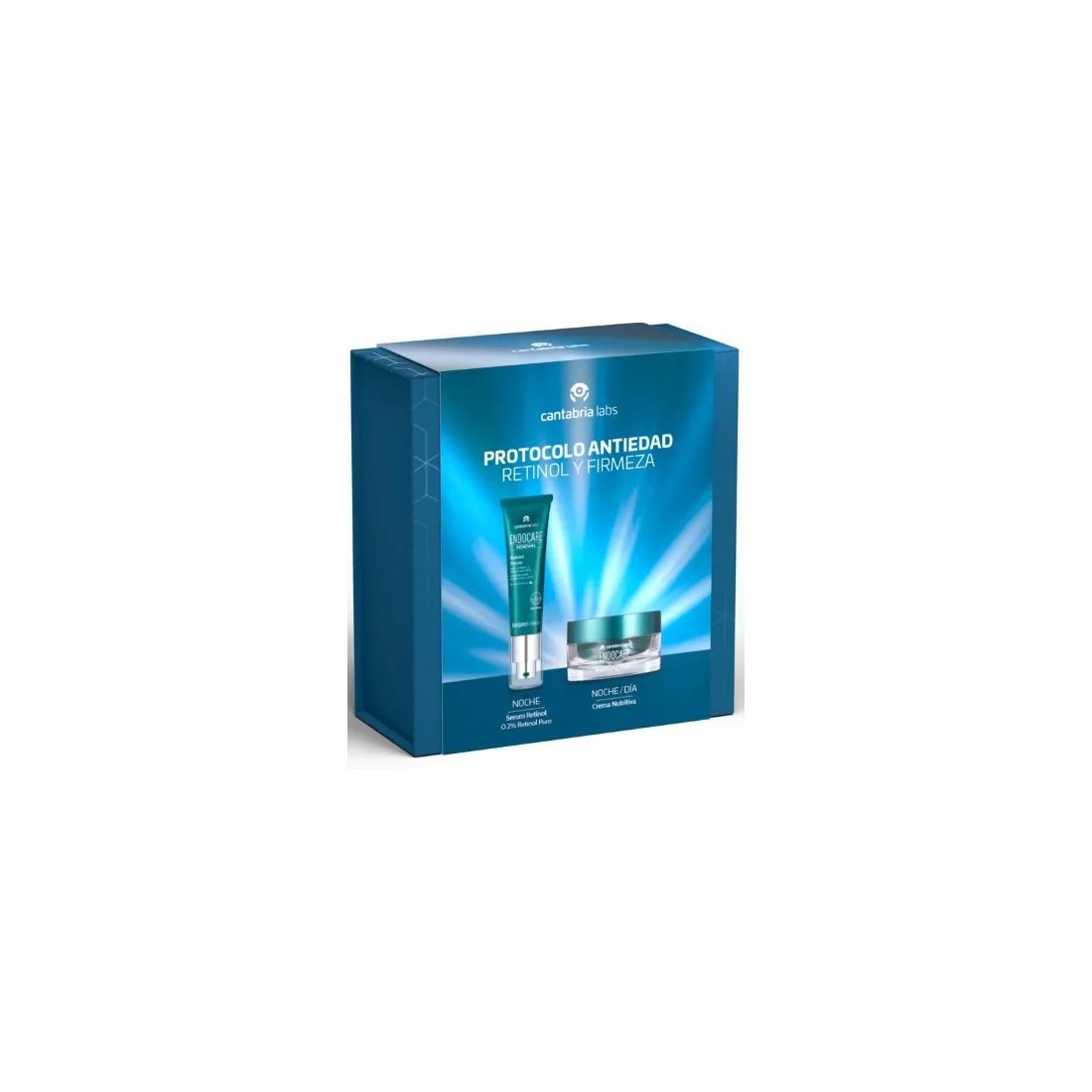 Pack Antiedad Endocare Tensage Crema Nutritiva 50 Ml + Endocare Renewal Retinol Sérum 0.2% 30 Ml