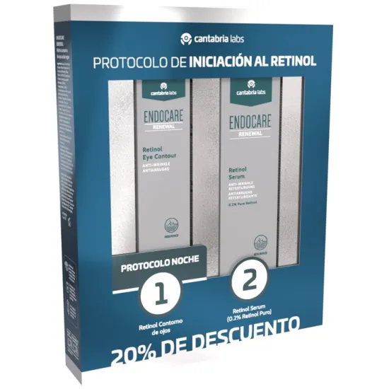 Endocare Renewal PACK Retinol Serum 0.2% + Renewal Contorno Ojos 15 Ml Protocolo Iniciación