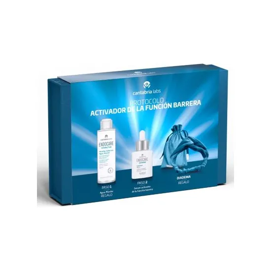 Endocare PACK Hyaluboost Age Barrier Serum 30 ml + REGALO Agua Micelar 100 Ml y Diadema