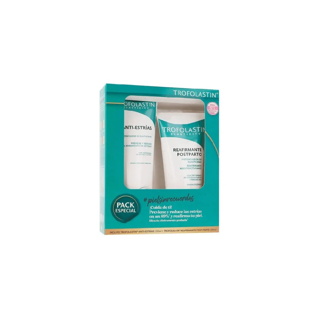 MasParafarmacia: Comprar Trofolastin PACK Antiestrías 250 ml + Reafirmante Posparto 200 Ml