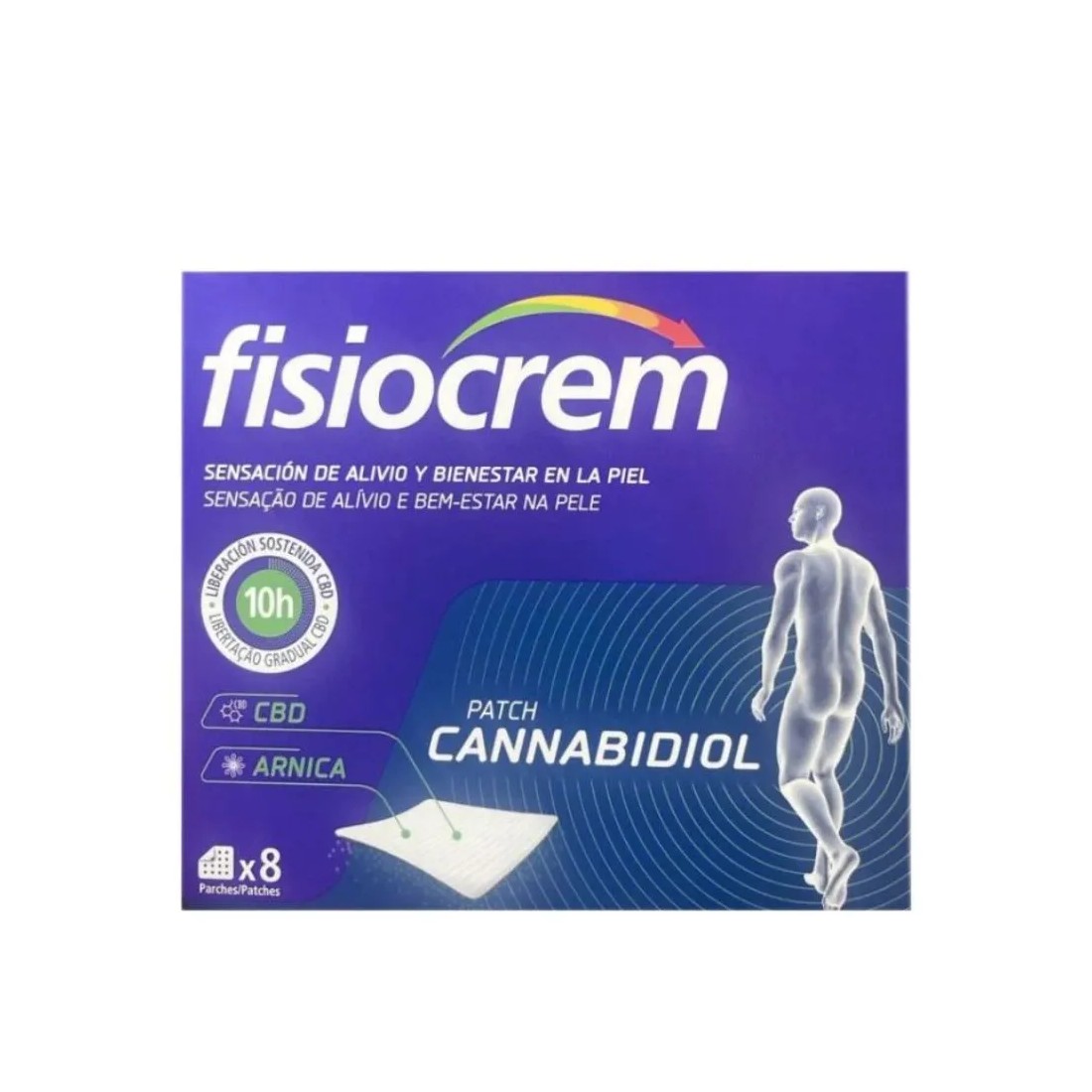 Uriach Fisiocrem Patch Cannabidiol 8 Parches | Masparafarmacia
