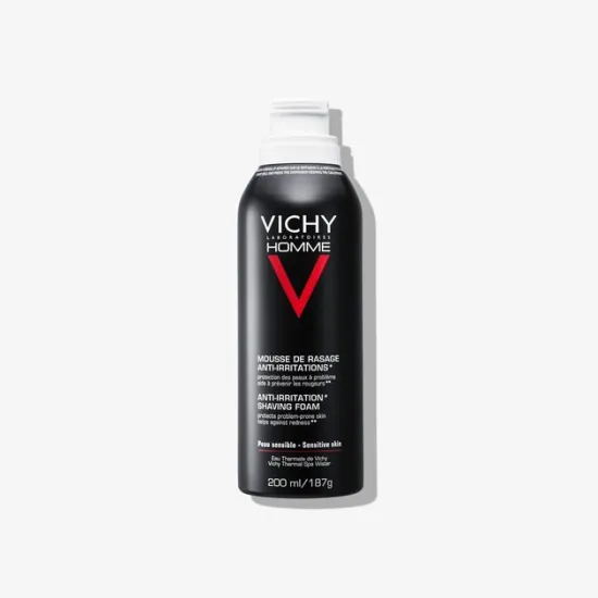 Vichy Homme Espuma Afeitar Anti-irritaciones Piel Sensible 200 Ml