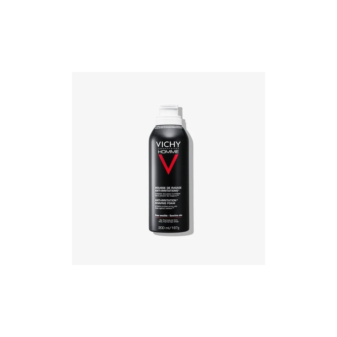 Vichy Homme Espuma Afeitar Anti-irritaciones Piel Sensible 200 Ml