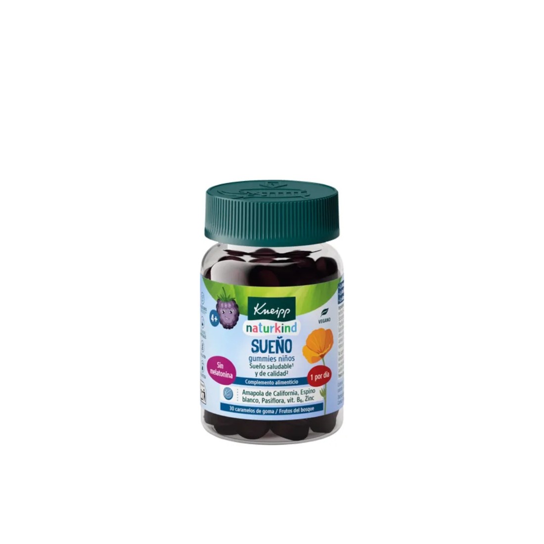 Kneipp Niños Sueño 30uds Sabor Frutos Del Bosque | Masparafarmacia
