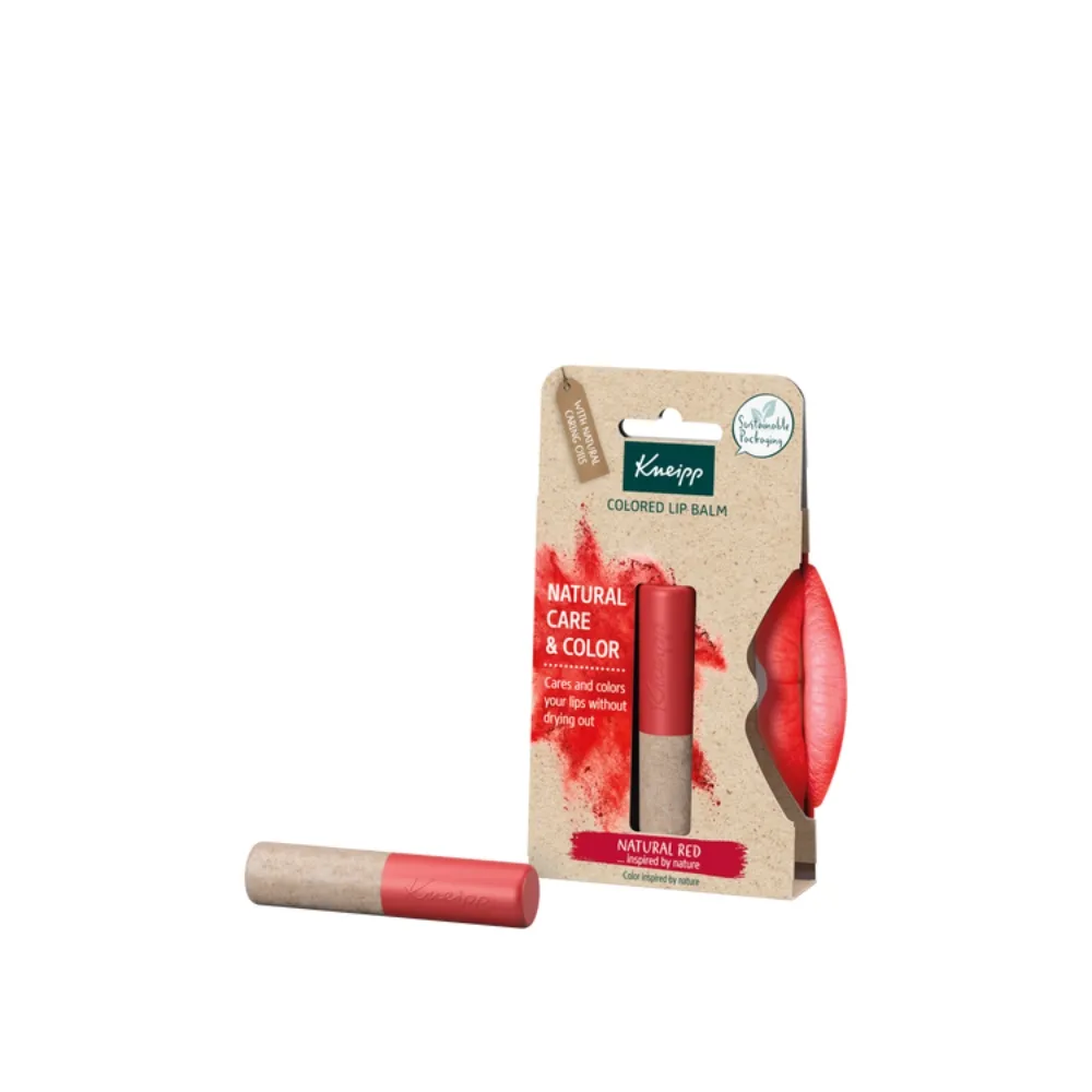 Kneipp Labial Color Natural Rojo 3,5g