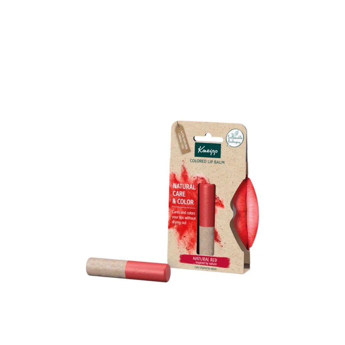 Kneipp Labial Color Natural Rojo 3,5g