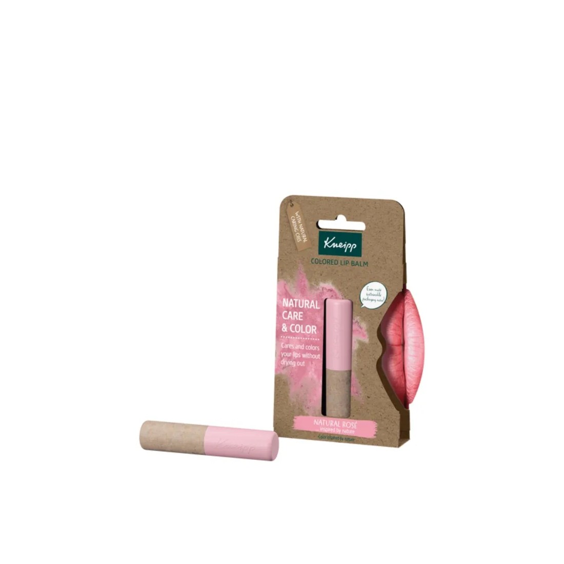 Kneipp Labial Color Natural Rosa 3,5g | Masparafarmacia