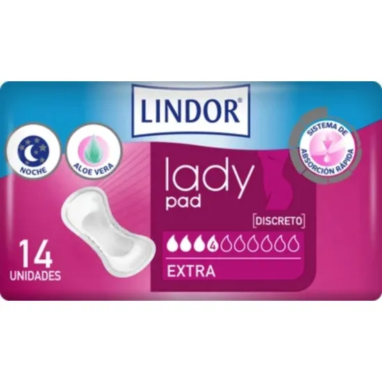 Lindor Compresas Lady Extra...