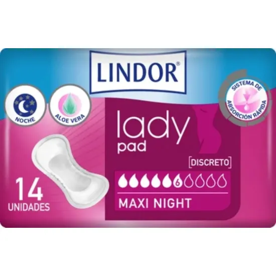 Lindor Compresas Lady Maxi...