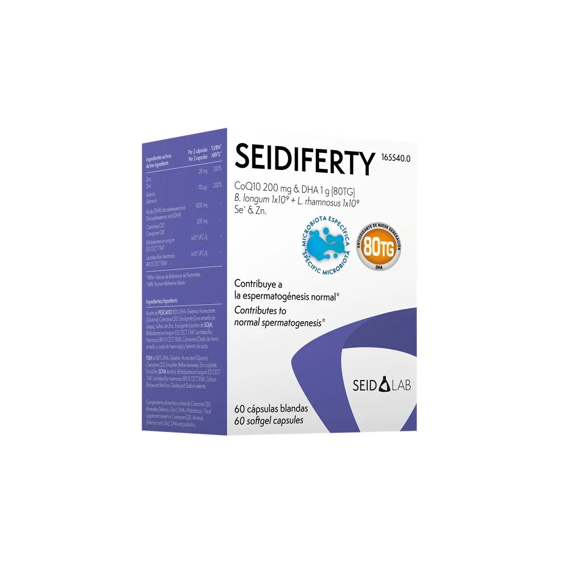 Seidiferty 60 cápsulas
