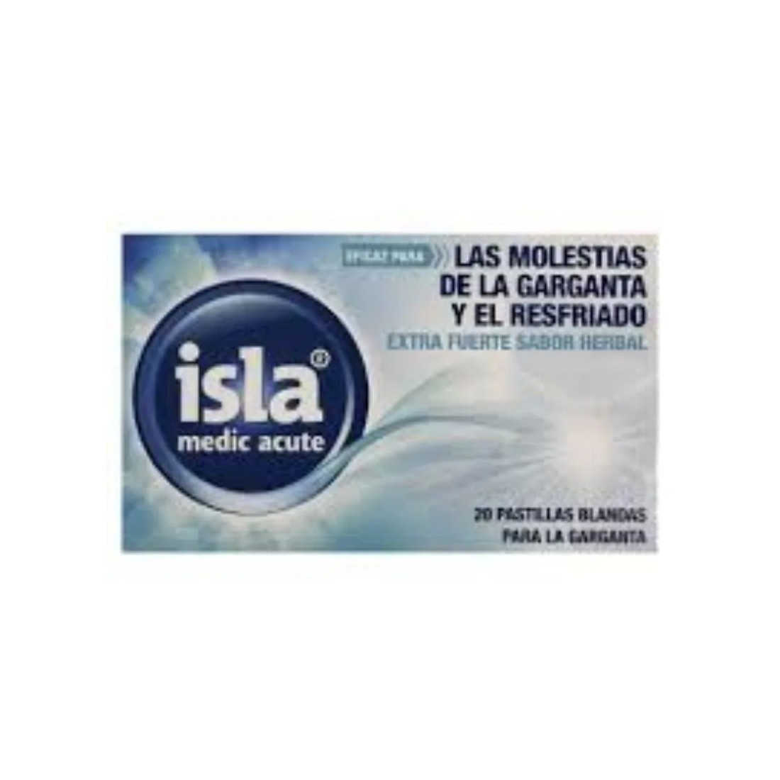 Isla Medic Acute Pastillas Blandas Garganta Sabor Herbal 20 Unidades | Masparafarmacia