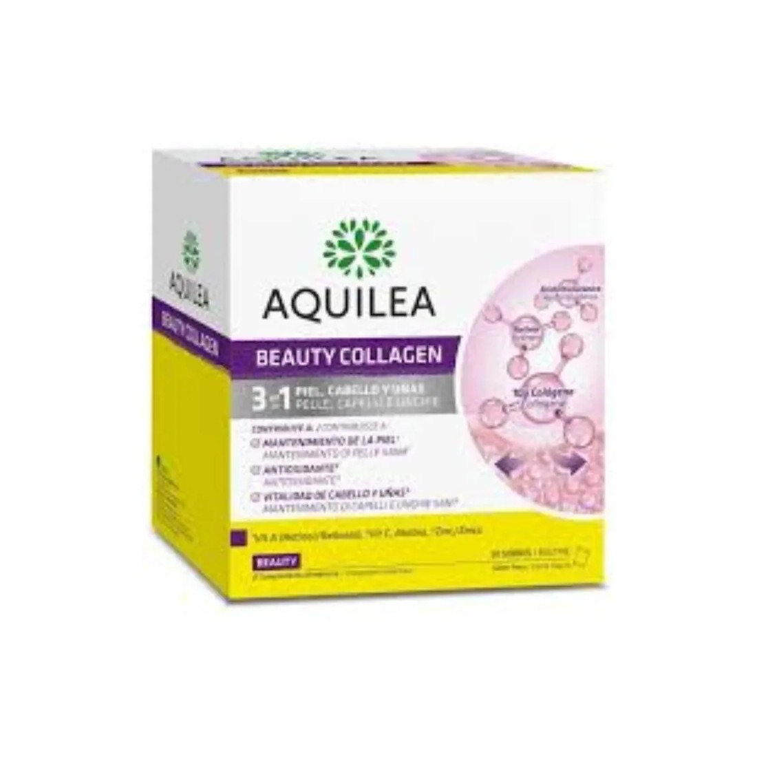 Aquilea Total Beauty 30 Sobres Sabor Fresa